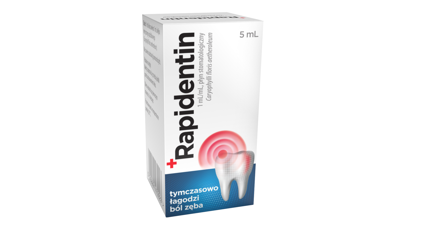 Rapidentin Portfolio Aflofarmu Wzbogacone O Nowy Lek łagodzący Ból Zęba Aflofarm 9744