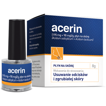 Acerin skin solution 5909990244218	ACERIN płyn do stosowania na skórę