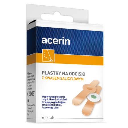 Acerin callus remover medicated patches 5900031004341 ACERIN plastry na odciski