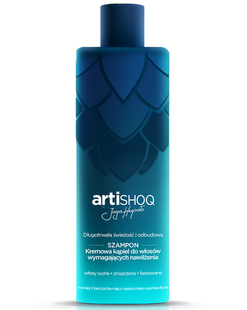 ARTISHOQ Кремовая ванна для волос, требующих увлажнения Artishoq Kremowa kąpiel do włosów wymagających nawilżenia