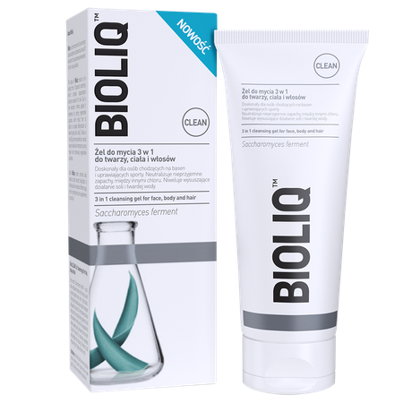 Bioliq Clean 3 in 1 cleansing gel for face, body and hair Bioliq Clean Żel do mycia 3w1 do twarzy, ciała i włosów