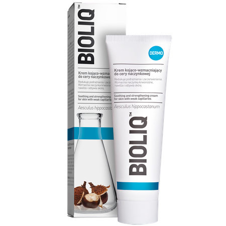 Bioliq Dermo Успокаивающе-укрепляющий крем для проблемной кожи Bioliq Dermo Krem kojąco- wzmacniający do cery naczynkowej