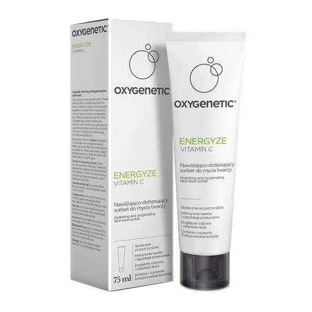 Oxygenetic hydrating and oxygenating face wash sorbet Oxygenetic - Nawilżająco-dotleniający sorbet do mycia twarzy