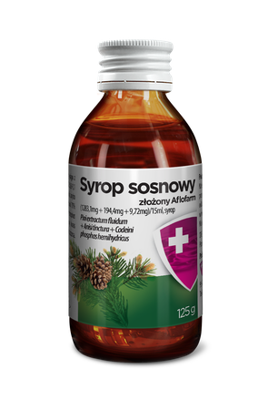 Aflofarm Pine Compositum Syrup Syrop sosnowy złożony Aflofarm