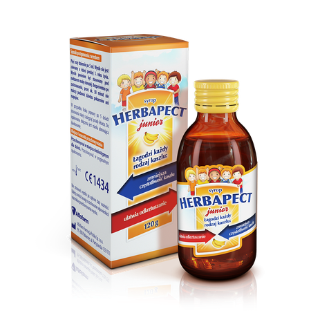 Herbapect junior banana flavour 5906071067001