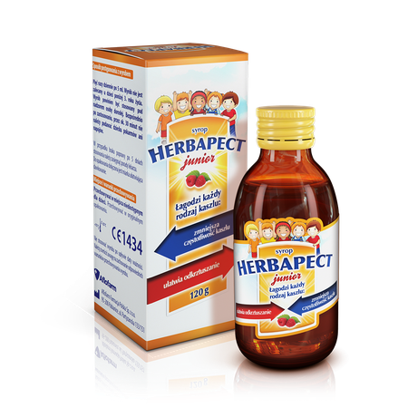 Herbapect junior raspberry flavour 5906071063737