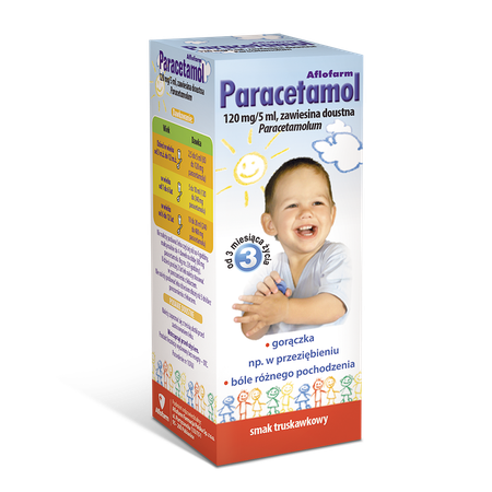 Paracetamol Aflofarm, пероральная суспензия 5909991076115