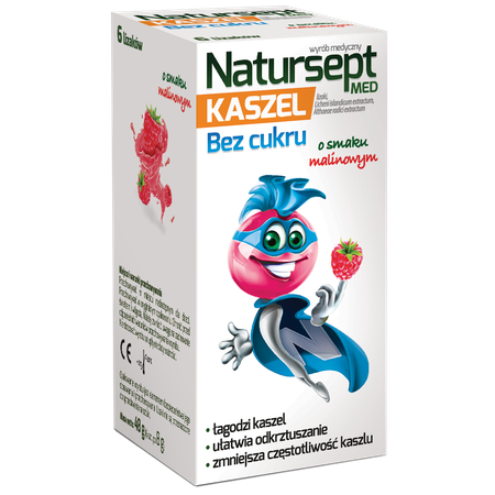 Natursept med. kaszel, lizaki bez cukru
